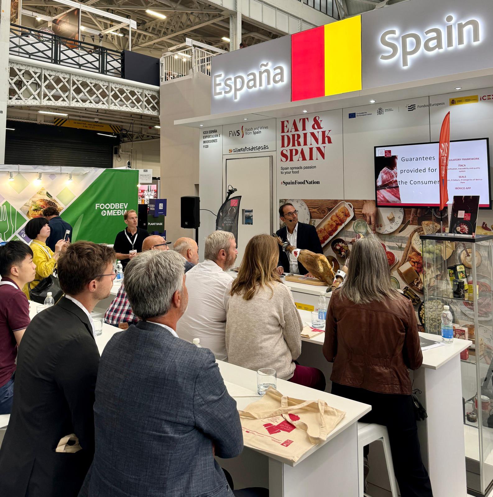 El Jamón Ibérico triunfa en Londres